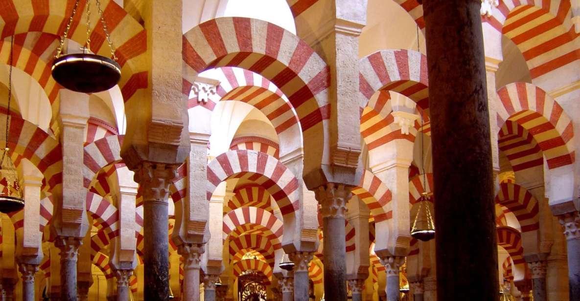 Cordoba Highlights Full-Day Tour from Granada - Judería of Córdoba: narrow streets, whitewashed houses, and big historical layers