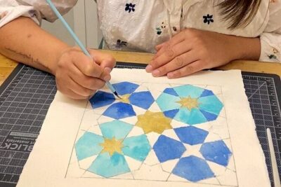 Drawing and Painting Class of Alhambra in Granada - What You Do in the 3 Hours (And Why It Works)