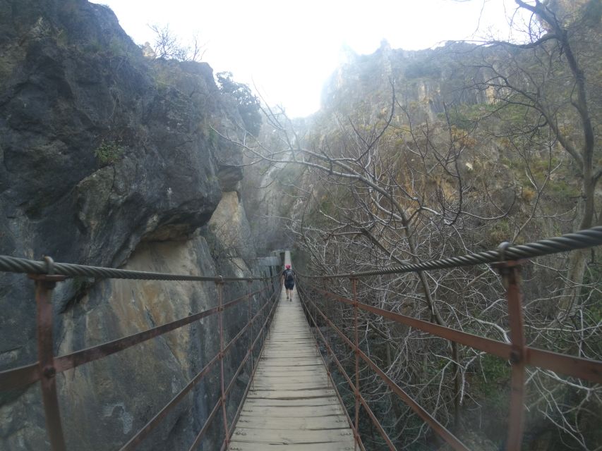 From Granada: Los Cahorros Guided Tour - Walking the 30-Meter Hanging Bridges Above the Canyon