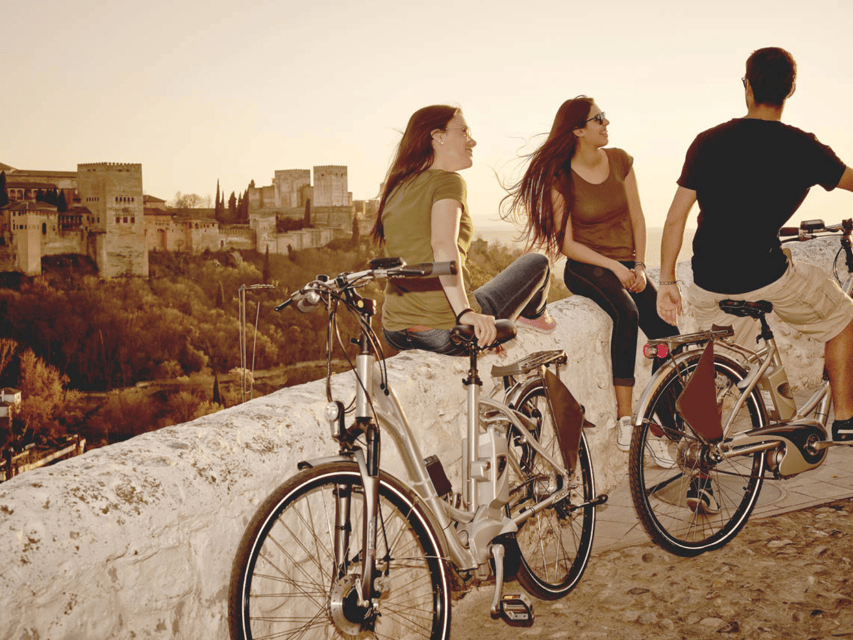 Granada: Electric Bike Tour of Albayzin and Sacromonte - Paseo de los Tristes to Fuente del Avellano: views plus a pause