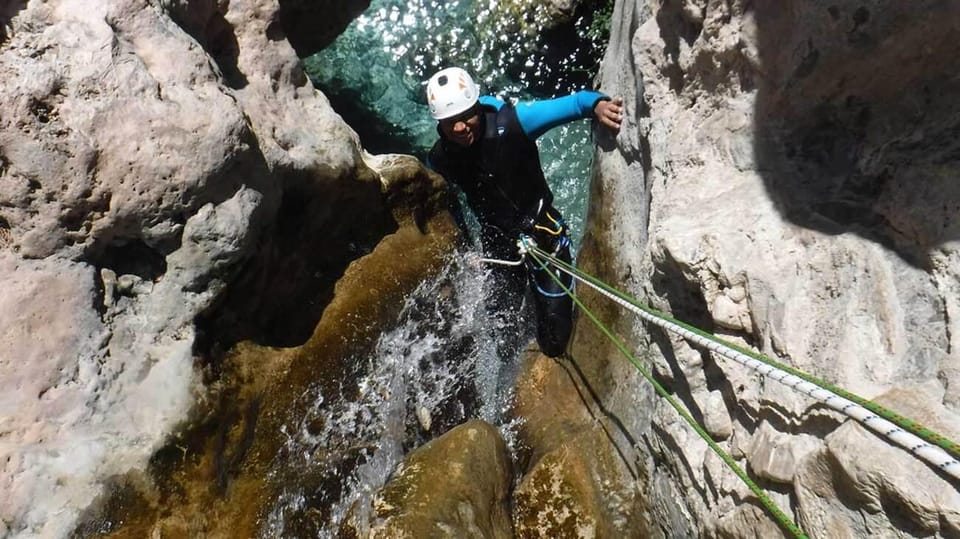 Granada: Family Canyoning in Río Verde - The end of the run: provided photos and a drink that helps everyone recover