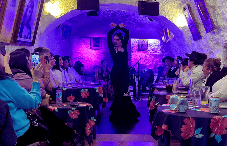 Granada: Flamenco Show in the Cave LA FARAONA - The easiest way to plan your arrival at Cam. del Sacromonte
