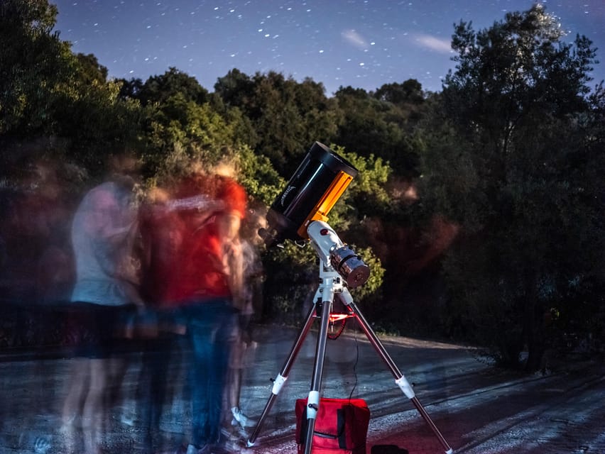 Granada Geopark: Stargazing Tour with Telescope - The Moon photo moment with your own phone