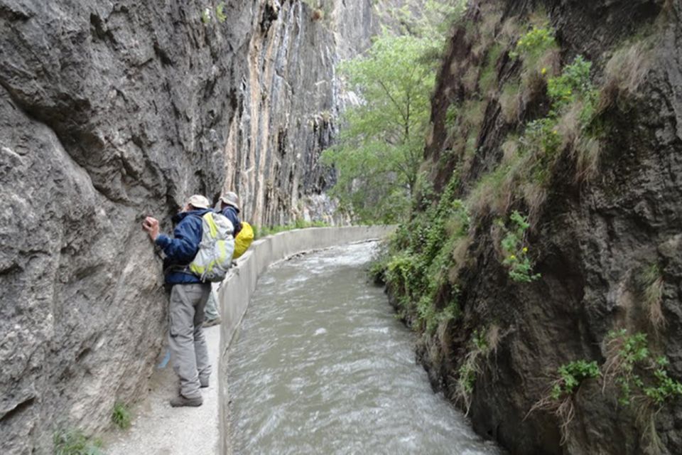 Granada: Guided Day Hike in Los Cahorros de Monachil - Starting Point: Monachil River Walk To The Limestone Gorge