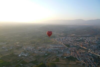 Granada Hot-Air Balloon Ride - The Launch: Sacromonte in San Miguel Alto