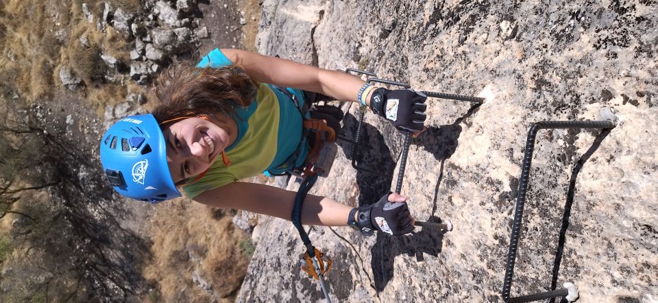 Granada: Via Ferrata Moclín with Transfers - Safety gear, bilingual guidance, and why it matters before you step out