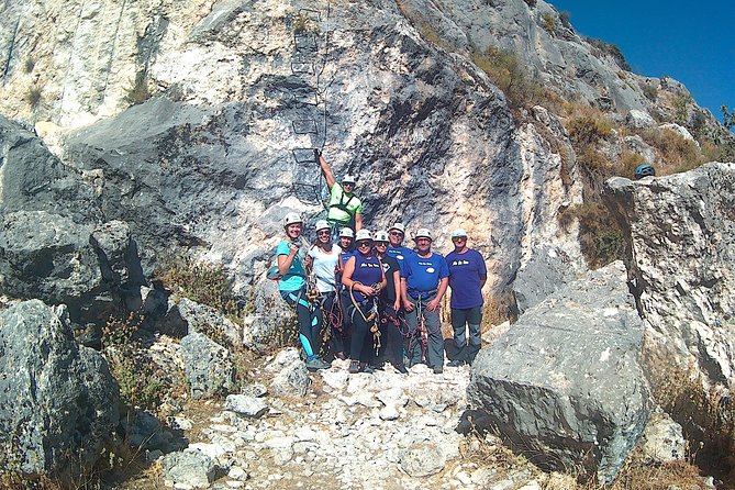 Vía Ferrata in Granada - Moclín - The zip line payoff: fun, fast, and great for photos